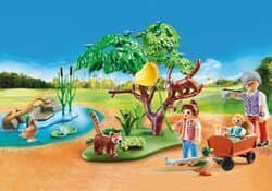 פליימוביל גן חיות עירוני בית הגידול של הפנדה האדומה 70344 - Playmobil