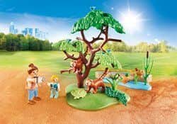 פליימוביל גן חיות עירוני בית הגידול של הפנדה האדומה 70344 - Playmobil