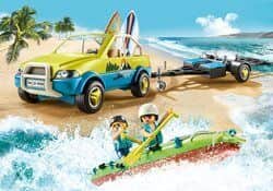 פליימוביל רכב חוף עם קאנו 70436 - Playmobil