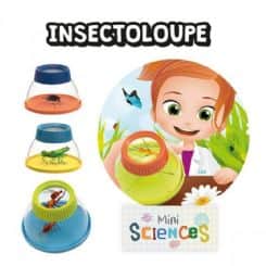 זכוכית מגדלת איכותית מאד עם סוגר לחקר לחרקים - Buki