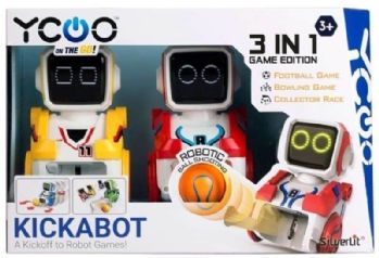 ערכת קיקבוט זוגית עם שערים - Silverlit