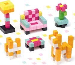 סט הרכבת פיקלים מעץ חתול בדירה 200 חלקים - Cubika