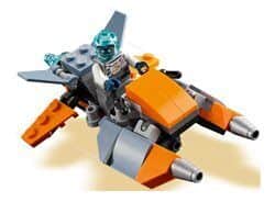 לגו קריאטור מזל"ט סייבר 31111 - Lego