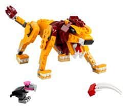 לגו קריאטור אריה פראי 3-ב-1 31112 - Lego