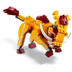 לגו קריאטור אריה פראי 3-ב-1 31112 - Lego