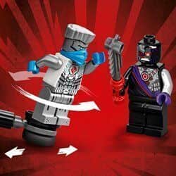 לגו נינג'גו קרב אפי זאן נגד נינדרויד 71731 - Lego