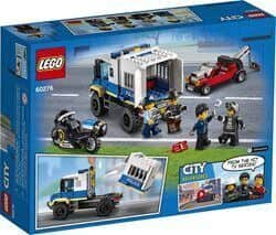 לגו סיטי רכב משטרתי להובלת אסירים 60726 - Lego