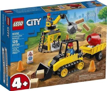 לגו סיטי בולדוזר בנייה 60252 - Lego