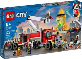 לגו סיטי יחידת פיקוד אש 60282 - Lego