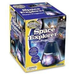 מקרן שקופיות ומנורת לילה חלל - Brainstorm