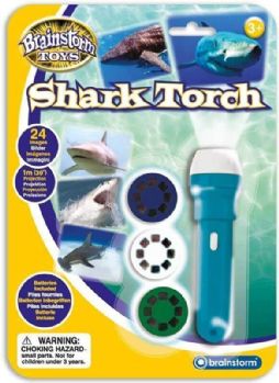 פנס ומקרן כרישים - Brainstorm