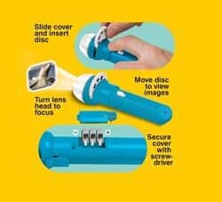 פנס ומקרן כרישים 2