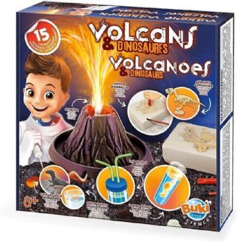 ערכת מדע הר געש ודינוזאורים - Buki