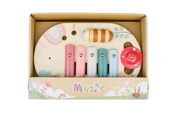 שולחן נגינה מעץ - Linda Toys