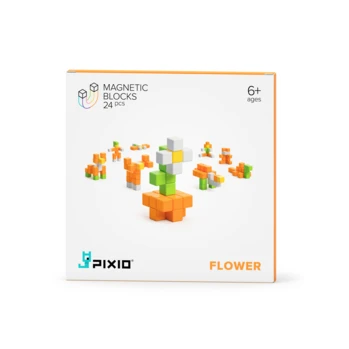 פיקסיו קוביות מגנטיות סדרת סיפור - פרח - PIXIO