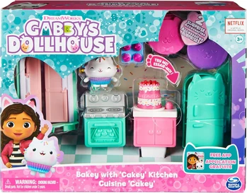 בית הבובות של גבי - לאפות עם קייקי - Gabby's Dollhouse