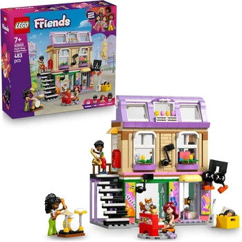 לגו חברות - חנות מוסיקה ודירה 42653 - Lego