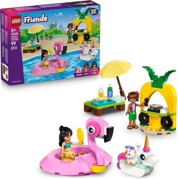 לגו חברות - מסיבת בריכה עם חד קרן ופלמינגו 42658 - Lego