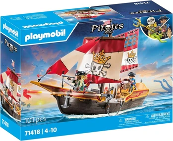 פליימוביל ספינת פיראטים 71418 - Playmobil