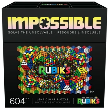 רוביקס פאזל 604 חלקים תלת מימד - rubik's