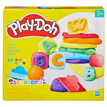 בצק פליידו אותיות - Play-Doh