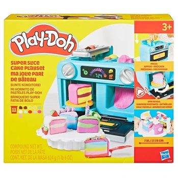 בצק פליידו חיתוך ועיצוב עוגות - Play-Doh