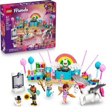 לגו חברות מסיבת תחפושות עם חד קרן ופיה 42661 - Lego