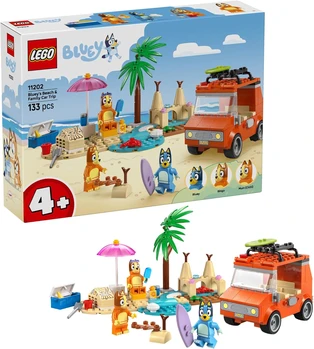 לגו בלואי החוף של בלואי וטיול רכב משפחתי 11202 - Lego