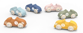 מכוניות מרוץ מעץ - Speedy Monkey