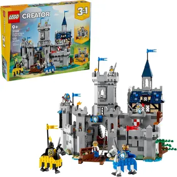 לגו קריאטור טירת אבירי סוס מימי הביניים 31168 - Lego