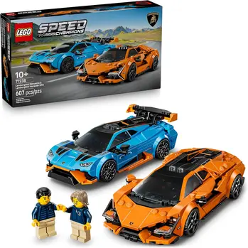 לגו ספיד צ'מפיון מכונית מרוץ lego - Lamborghini Revuelto Huracán STO 77238