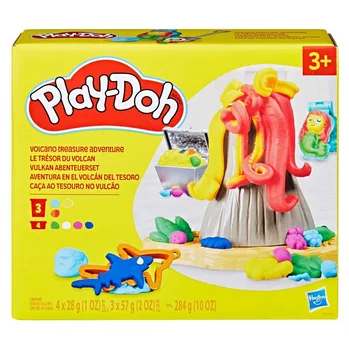 בצק פליידו הרפתקאות מטמון הר געש - Play-Doh
