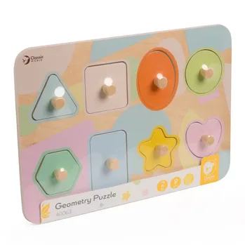 פאזל צורות גיאומטרי 8 צורות – Foxmind Classic