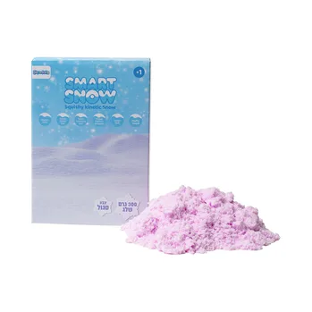 בצק שלג סנסורי אריזת 300 גרם – צבע סגול - Superkids