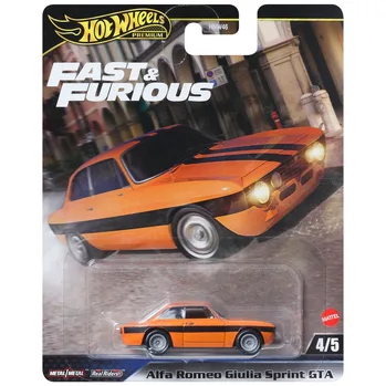 הוט ווילס מכוניות פרימיום זהב מהיר ועצבני - אלפא רומאו - Hot Wheels