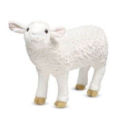 בובת כבשה רכה גדולה - Melissa and Doug