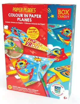 ערכה להכנת 20 מטוסי נייר - Box candiy