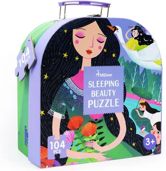 פאזל במזוודה היפייפיה הנרדמת - Mideer