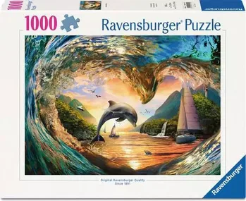 פאזל 1000 חלקים - ספלאש בשקיעה - Ravensburger