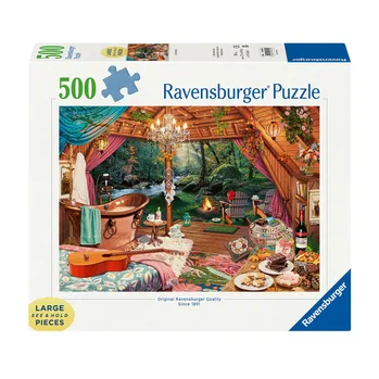 פאזל 500 חלקים - קמפינג חמים - Ravensburger