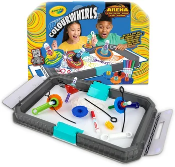 קריולה - ערכת סביבוני טושים כולל זירת מערבולת צבע ורמפות - Crayola