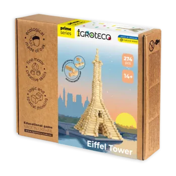ערכת בנייה מגדל אייפל 274 חלקים - Igroteco