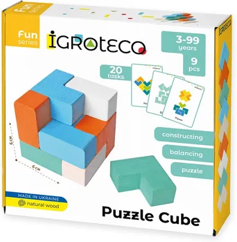 חידות בקוביות פאזל - 9 חלקים - Igroteco