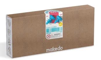 מקדו ברגים מעורבים 160 חלקים - makedo