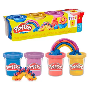 פליידו מארז 4 בצבעי מטאל - Play-Doh