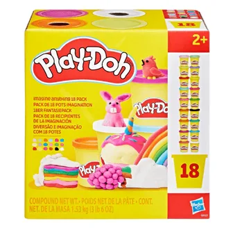 פליידו מארז בצקים 18 יחידות - Play-Doh