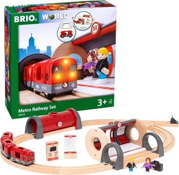 בריו רכבת מטרו עם אור וקול 33513 - Brio