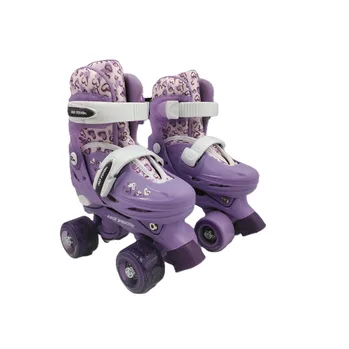 קומבו סקייט ורולר 2 ב-1 סגול במידה 34-37 - NO FEAR