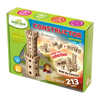 ערכת בנייה מגדל 213 חלקים - Igroteco