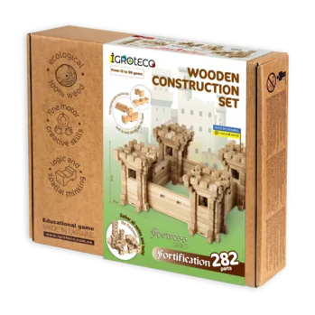 ערכת בנייה מבצר 282 חלקים - Igroteco